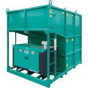 スーパー工業 ディーゼルエンジン式大型散水機 防音タイプ 6m2(平方メートル)タンク一体型モデル ( SEL-300SST-4 ) スーパー工業(株) 【メー...