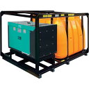 スーパー工業 ディーゼルエンジン式大型散水機 防音タイプ 2m2(平方...(4)