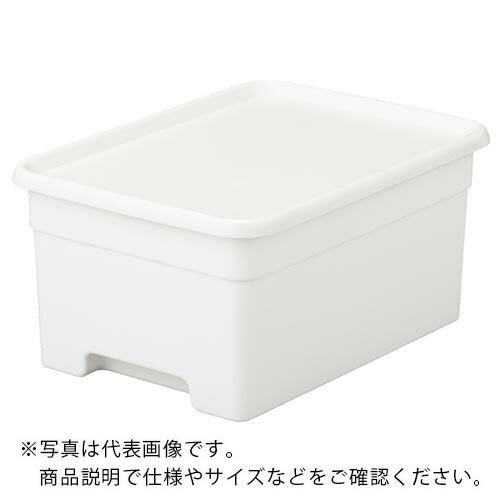 SANKA 収納ボックス オンボックス M ホワイト ( OB-MWH ) 【12個セット】 (株)SANKA 【メーカー取寄】