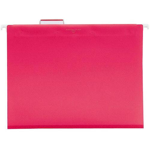 LIHIT ハンギングフォルダー(5枚入り) 赤 A4 ( G1641-3 ) (株)LIHIT LAB. 【メーカー取寄】