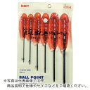 EIGHT 六角棒ドライバー ボールポイント ポーチ入 6本セット 1.5~5mm ( BDS-6 ) (株)エイト(4)