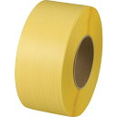 【SALE価格】TRUSCO 自動梱包器用PPバンド幅15.5mmX長さ2500m 黄 ( GPP-155 Y(キイロ) ) トラスコ中山(株)