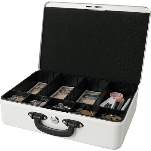 カール ( カール事務器 ) 手提げ金庫 そとレジ A4サイズ MR-2700 haikanshop-14086909 配管材料プロ トキワ パッケージ画像