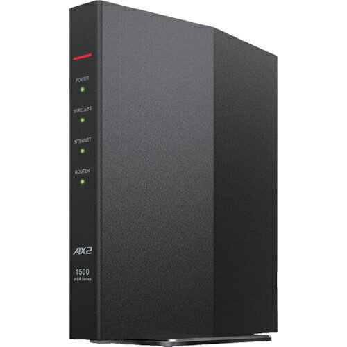 Хåե̵LANƵ11axacnagb1201300Mbps WSR-1500AX2B-BK ( WSR1500AX2BBK ) ʳ˥Хåե