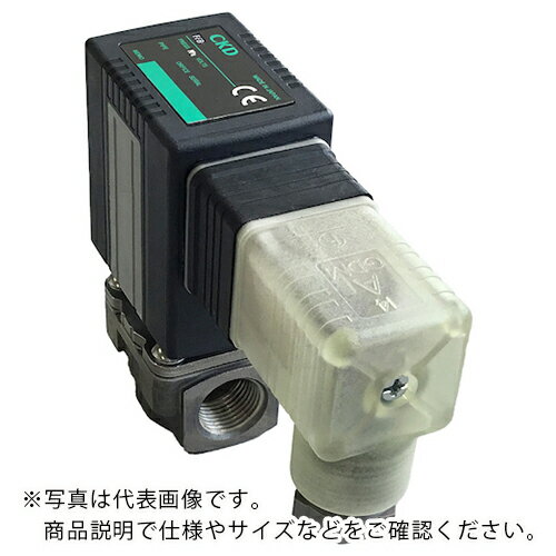 CKD 直動式2ポート電磁弁(マルチフィット[[R中]]) ( FFB-3108A2A3D6-P ) CKD(株) 【メーカー取寄】