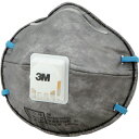 3M 活性炭入り使い捨て式防じんマスク 排気弁付き 10枚/1箱 ( 9913JV DS2 ) スリーエム ジャパン(株)安全衛生製品事業部