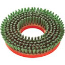 【SALE価格】コンドル 床洗浄機器 ポリシャー用 トーロンブラシ 12インチ ( E-9-12 ) 山崎産業(株)