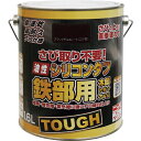 ニッぺ　油性シリコンタフ　1．6L　ブラックチョコレート　HYS107－1．6 4976124218538 ( HYS1071.6 ) ニッペホームプロダクツ（株）