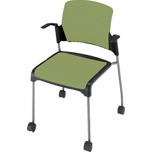 ナイキ　会議用チェアー　 E244FC-LGR ( E244FCLGR ) （株）ナイキ