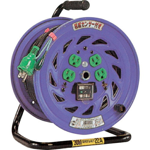 グリーンクロス 電工ドラムアースブレーカ付 30M NF-EB34 ( 1136010310 ) (株)グリーンクロス 【メーカー取寄】