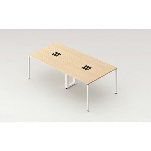 NAIKI ビティーミーティングテーブル ( BTMP2412H-WS ) (株)ナイキ 【メーカー取寄】