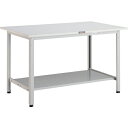 【SALE価格】TRUSCO 軽荷重作業台(300kg)AE型 900X600XH740 下棚2枚付 ホワイト色 ( AE-0960LT2 W ) トラスコ中山...