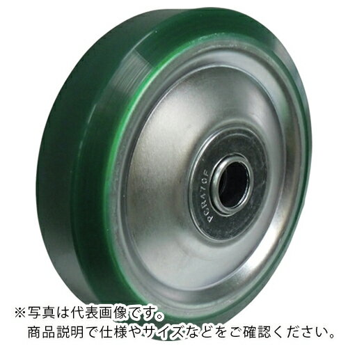ヨドノ プレス金具用ウレタンゴム車輪 ( UW200 ) (株)ヨドノ 【メーカー取寄】(4)
