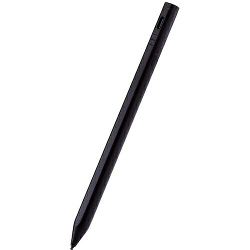 エレコム　タッチペン　充電式　iPadモード・汎用モード切替　磁気吸着　USB－C充電　ブラック P-TPACSTHY01BK ( PTPACSTHY01BK ) エレコム（株）