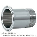 KAKUDAI ヘルール外ネジアダプター 1S×13 ( 690-26-AX13 ) (株)カクダイ 【メーカー取寄】