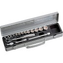 【SALE価格】TONE ソケットレンチセット 17pcs 6角 ( 1570MS ) TONE(株)