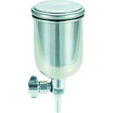 アネスト岩田 スプレーガン用塗料カップ(重力式用) ステンレス製脚付き重力式カップ 150ml ( PC-150SB-2LF ) アネスト岩田(株)