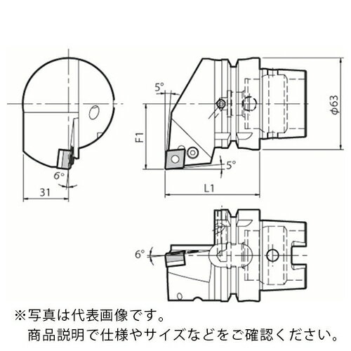 京セラ　ツーリング機器 ( T63H-PCLNR-DX12 ) ( K6932 )