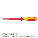 KNIPEX 絶縁ドライバー (ー)4.0X100 ( 9820-4.0 ) KNIPEX社
