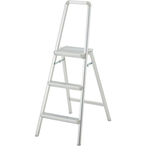 ハセガワ 天板幅広上枠付きアルミ踏台 SREW型 3段 ( SREW-8A ) 長谷川工業(株) ( K0I64 )