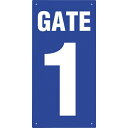 ユニット ゲート表示板 GATE 1 タテ ( 305-30A ) ユニット(株) 【メーカー取寄】