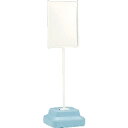 【SALE価格】ユニット 標識スタンドウェイト付450×300用 350×350×1243H ( 868-26A ) ユニット(株)