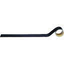 【SALE価格】ユニット 配管識別テープ その他・黒(小) アルミ 50mm幅×2m ( AC-11S ) ユニット(株)