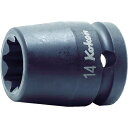 【SALE価格】Ko-ken インパクト2重4角ソケット ( 14415M-14 ) (株)山下工業研究所