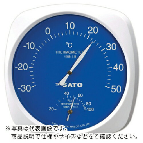佐藤　ファミリー温湿度計　　（1011−00） TH-200 ( TH200 ) （株）佐藤計量器製作所