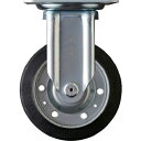 【SALE価格】ハンマー 固定式ゴムキャスター 150mm ( 400SRP-R150 ) ハンマーキャスター(株)