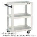 TRUSCO ツールワゴン ドルフィン 高さ調節式 W600 4輪自在 ホワイト ( DLWS-A963J-W ) トラスコ中山(株)(4)