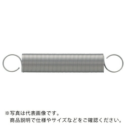 TRUSCO 【売切り廃番】張コイルばね D6.3Xd0.45XL30.1 20個入 ( TES630-045-301 ) トラスコ中山(株)