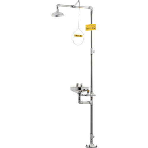 日本エンコン 緊急用シャワー・洗眼器 ( 502-50FS(819-2963) ) 日本エンコン(株)