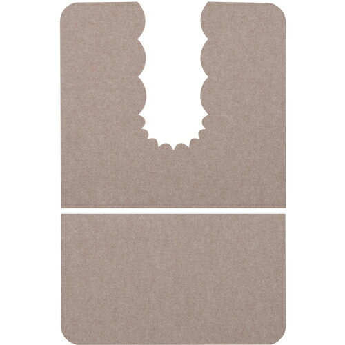 サンコー バリアフリーおくながトイレマット 無地 ベージュ ( KE-97 ) (株)サンコー 【メーカー取寄】