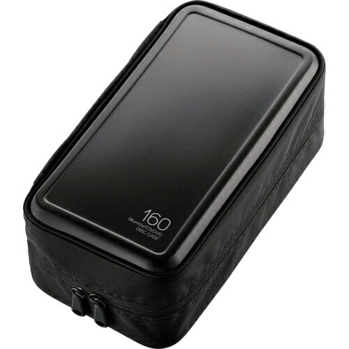 ELECOM　CD・DVD・Blu−rayファスナーケース　160枚収納　ブラック CCD-HB160BK ( CCDHB160BK ) エレコ..