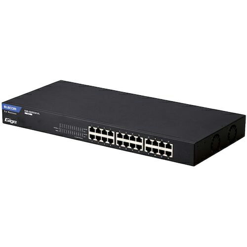 ELECOM ˡ͸å󥰥ϥ ޥ͡ Giga PoE 24ݡ 3ǯݾ ( EHB-UG2D24F-PL ) 쥳() ڥ᡼