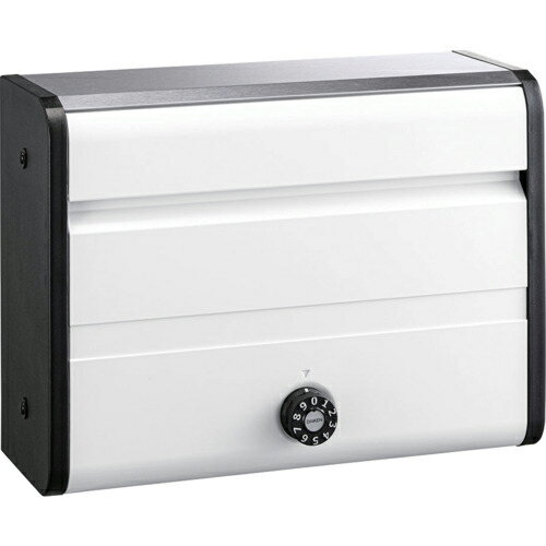 DAIKEN 集合郵便受 ポステック 前入れ前出し 薄型・静音ダイヤル錠・防滴仕様・壁付け ホワイト ( CSP-106DW ) (株)ダイケン 【メーカー取寄】(4)