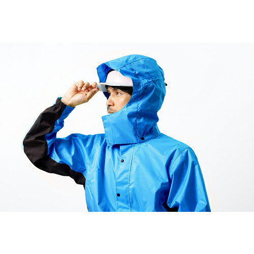 カジメイク 7521 レインスーツエボリューション ターコイズ L ( 7521-53-L ) (株)カジメイク 【メーカー取寄】