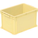 サンコー ボックス型コンテナー 202110 サンボックス#24A-2 クリーム ( 20211000CL202 ) 三甲(株)