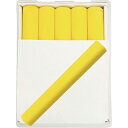 シンワ 工事用チョーク 黄10本入り プラケース付 ( 74143 ) シンワ測定(株)