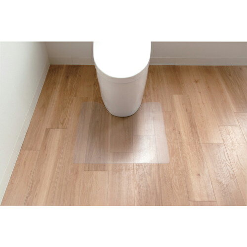オカ 透明マット トイレマット 約55×60cm ( 58765 ) オカ(株)
