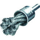 【SALE価格】LESSMANN 軸付ノット型エンドブラシ Φ19 高張度鋼線 0.25 ( 453258 ) LESSMANN社