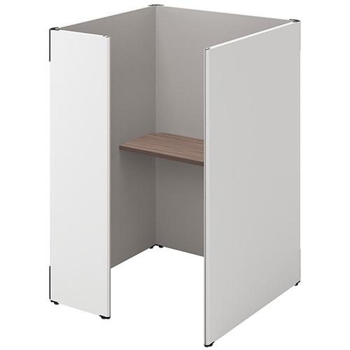 NAIKI クローズブース ソロコート SCP型/外側パネル:サテンホワイト/内側パネル:グレーH1500 ( SCP15104T-SWGL-CA ) (株)ナ...