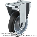 【SALE価格】ユーエイ プレート式 固定 キャスター ゴム 車輪径75mm Jタイプ K型 取付寸法63×40 ( WK-75 ) (株)ユーエイ キャスター事業部
