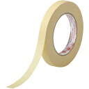 【SALE価格】3M 耐熱性クレープマスキングテープ 214ー3MNE 15mmX50m ( 214-3MNE 15X50 ) スリーエム ジャパン(株)テープ・接着剤製品事業部