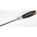 KTC 木柄ドライバ マイナス貫通タイプ 刃先7マイナス 軸長125mm ( D12M2-7 ) 京都機械工具(株)(4)