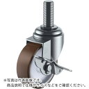 【SALE価格】ユーエイ ねじ込み式 自在 キャスター ウレタン 車輪径65mm ストッパー付き Sタイプ ST-S型 ネジ寸法W3/4×40山数10 ( ST-65URS-W3/4-40 ) (株)ユーエイ キャスター事業部