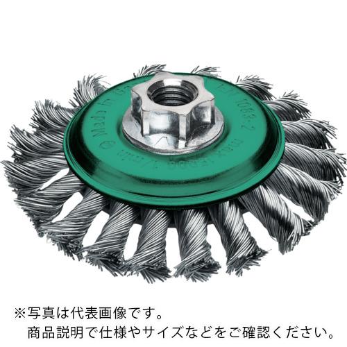 LESSMANN ノットベベルブラシ Φ115 ステンレス線 0.5 ( 472854 ) LESSMANN社