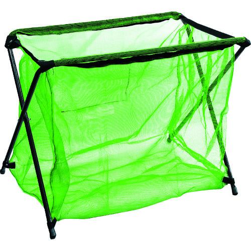 TRUSCO 折りたたみ式・ネット交換可能ゴミ置き場 グリーン ( TGMN-GN ) トラスコ中山(株)