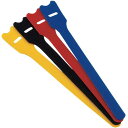 【SALE価格】TRUSCO マジックバンド ストラップ 40cm アソート (4本入) ( MKS-3840-S ) トラスコ中山(株)